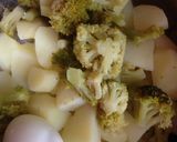 Foto del paso 4 de la receta: Puré de brócoli, huevo y papas