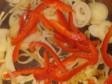 Merluza con salteado de verduras