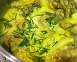 Gambar langkah 4 resipi Ayam Masak Lemak Cili Api.