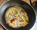 A picture of step 2 of Tomato Pachadi.