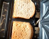 A picture of step 7 of Toasted Minced meat sandwich.