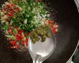 A picture of step 3 of Coriander Rice.