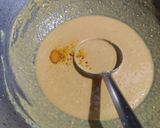 A picture of step 2 of Besan ladoo.