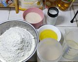 Foto langkah ke 1 dari resep Roti kukus Pontianak original (no mikser).