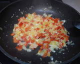 Foto del paso 2 de la receta: Espaguetis de calabacín con verduras y langostinos