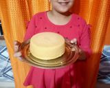 A picture of step 2 of Mango rose cake.
