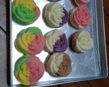 Foto langkah ke 7 dari resep Bolu kukus mawar.