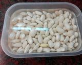 Foto del paso 1 de la receta: Porotos en aceite (para picadas, tapas, snack, etc)