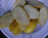 A picture of step 3 of Boiled potatoes in egg and Sauce.