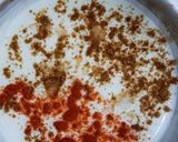 A picture of step 8 of Pakoda chaat.
