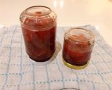 A picture of step 5 of Super simple homemade strawberry jam.