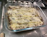 Une image de l'étape 17 de Gratin de thiéré au bœuf, légumes et emmental.