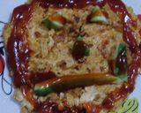 รูปขั้นตอนการทำที่ 7 ของ ไข่เจียวหมูสับ Halloween