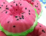 Foto langkah ke 6 dari resep Bolu Kukus Semangka Viral.