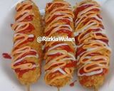 Foto langkah ke 6 dari resep Corn Dog.