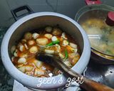 A picture of step 3 of Mooli Aloo Gosht or Radish and Baby Potatoes Non-Veg Curry.