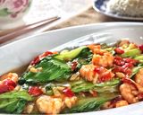 Foto langkah ke 3 dari resep Tumis Baby Pokchoy Pedas.