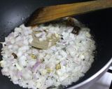 A picture of step 3 of Banana Stem Do Pyaza.