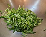 清炒青江菜絲的食譜步驟3照片