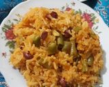 عکس مرحله 1 از دستور برنج با لوبیا سبز و لوبیا قرمز