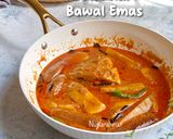Gambar langkah 9 resipi Gulai Kari Bawal Emas.