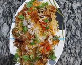 A picture of step 8 of Chicken biryani.