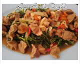 Foto langkah ke 4 dari resep Cah kangkung Ampela.
