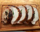 Foto del paso 3 de la receta: Carré de cerdo mechado con verdeo de ajo