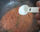A picture of step 3 of Chole Kulche.