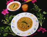 A picture of step 6 of Aloo Paratha.