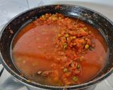 A picture of step 3 of Paneer bhurji.
