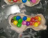 A picture of step 3 of New born baby chocolates.