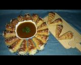صورة لخطوة 4 من وصفة ليكورني مالحين بحشوة إقتصادية ولذيذة جدا 👍🌙😘❤😚🍵😋🍷🍹😋😋😋
