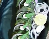 A picture of step 3 of Hara bhara kabab.