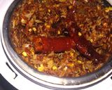 A picture of step 3 of Lehsun ki chutney (Rajasthani style)/ garlic chutney.