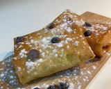 Foto del paso 3 de la receta Rollitos pasta filo rellenos de chocolate