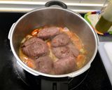 Foto del paso 3 de la receta Carrilleras estofadas a baja temperatura y puré de patatas casero