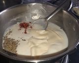 A picture of step 3 of Cheese dip.