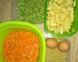 Foto langkah ke 3 dari resep Sup Ayam Sayur Komplit.