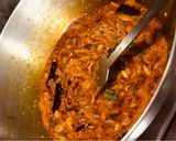 A picture of step 6 of Bengali: Till-Kasundi Murgi or Chicken Curry in the Sesame-Mu.