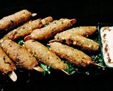 A picture of step 4 of Sabudana ke kabab.