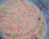 A picture of step 3 of Colourful Milk Vermicelli.