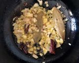 A picture of step 4 of Bengali Aloo Dum (Potato Curry - Bong style).