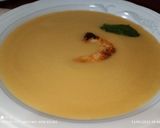 Foto del paso 6 de la receta Crema de coliflor, con langostinos y azafrán