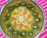Foto del paso 4 de la receta: Tarta de galletas con frutas