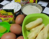 Foto langkah ke 1 dari resep Bolu tape singkong panggang.