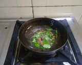 A picture of step 4 of Falahari moraiya Khichdi and kadhi.