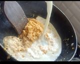 A picture of step 4 of Moong daal Halwa.