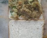 A picture of step 2 of Bread (Bread Pakoda).