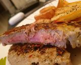 A picture of step 5 of Kickin' Tuna Steak.